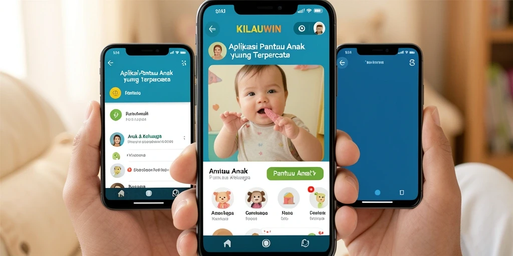 Tampilan antarmuka KILAUWIN yang user-friendly dan informatif.