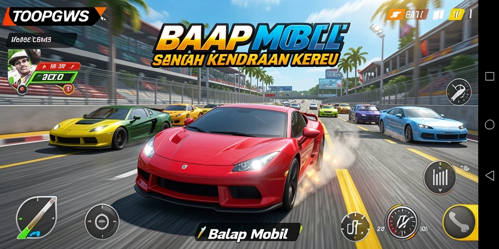 Tampilan antarmuka pengguna TOOPGWS yang menarik dan intuitif.