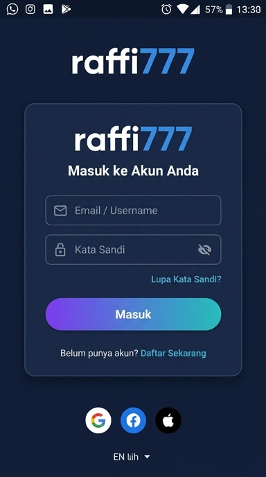 Masuk ke Akun Raffi777 Anda Sekarang