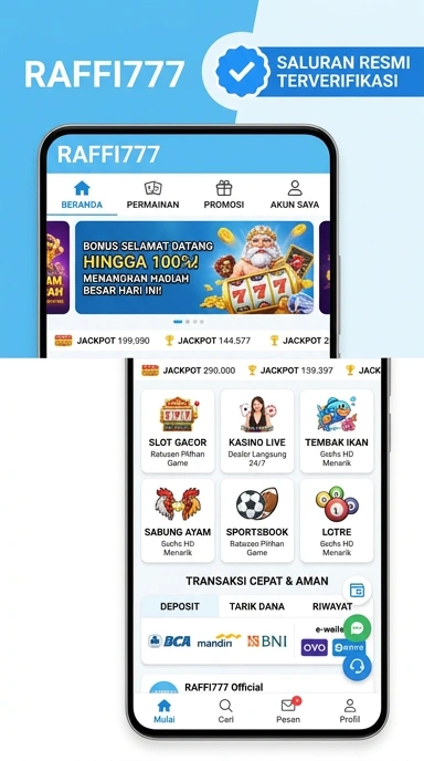 Kanal Resmi Unduh APK raffi777 untuk Pengguna Android